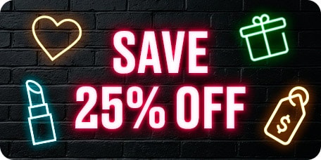 UP TO 25% OFF