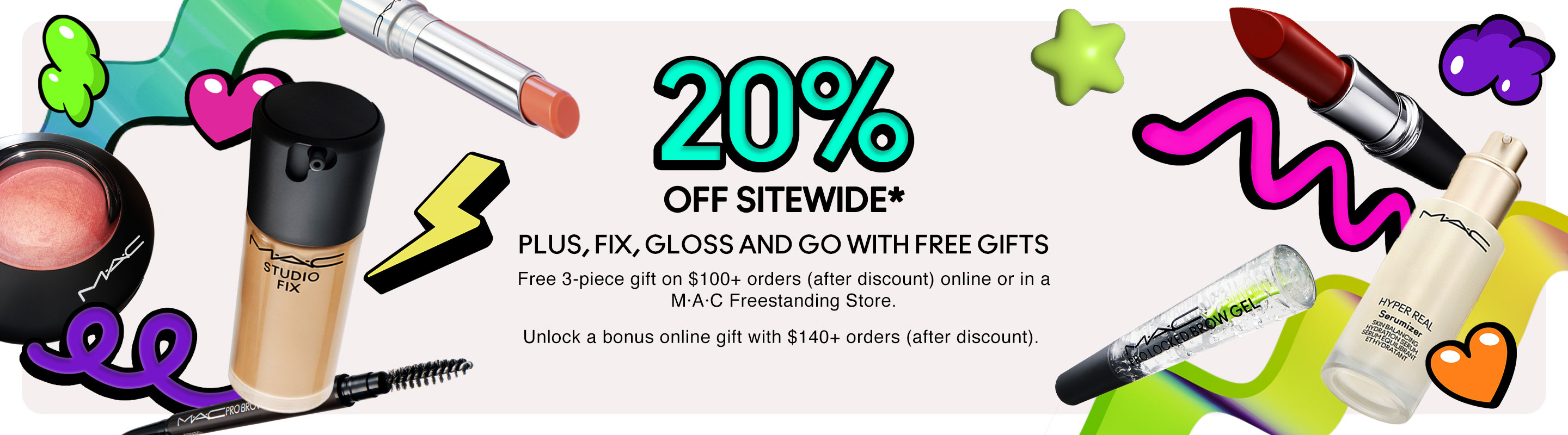 20% OFF Sitewide