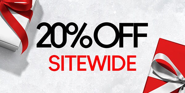 20% OFF SITEWIDE