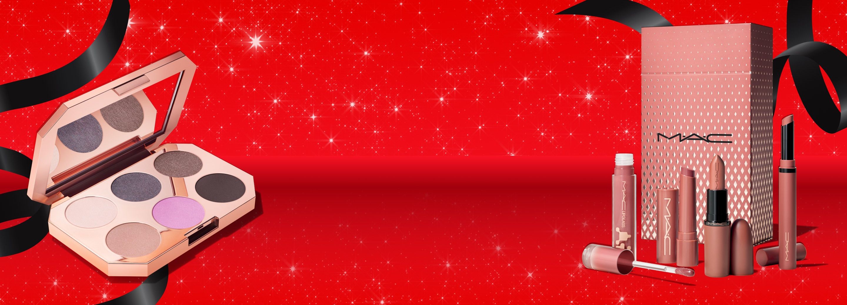 Last chance holiday sets on a red background