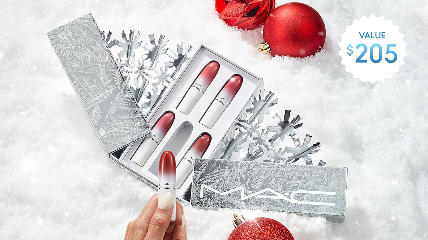 FROSTBITTEN KISS LUSTREGLASS LIP KIT BEST-SELLERS