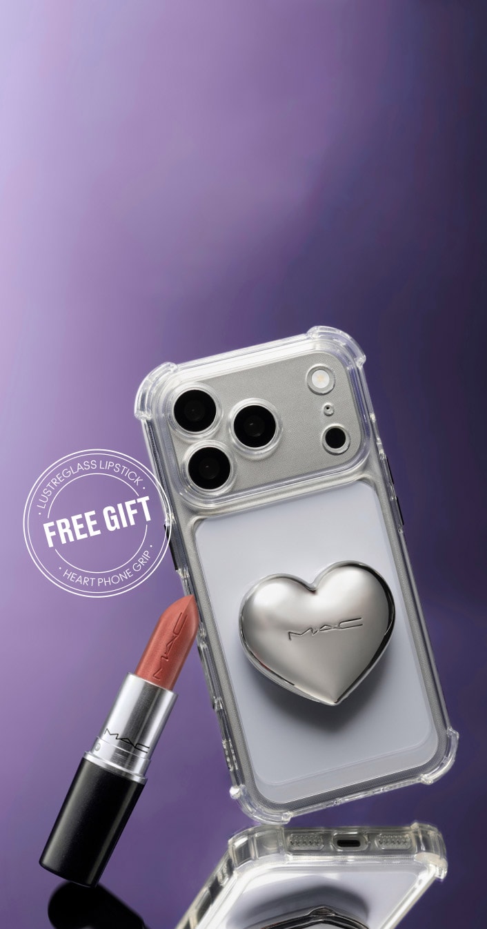 FREE LIPSTICK & HEART MIRROR POPGRIP